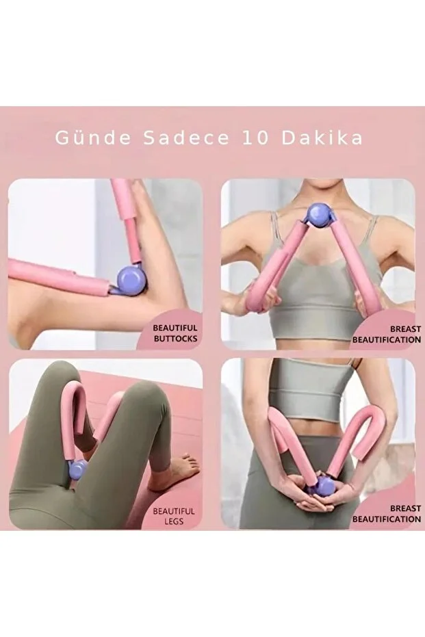 Pelvik İç Bacak Egzersiz Aleti Çok Amaçlı Kullanım Spor Basen Sıkıştırma Yayı